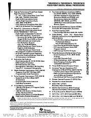 TMS320C6416DGLZA6E3 datasheet pdf Texas Instruments