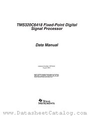 TMS320C6418GTSA600 datasheet pdf Texas Instruments