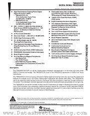 TMX320VC33PGE datasheet pdf Texas Instruments