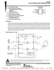 TPA102MSOPEVM datasheet pdf Texas Instruments