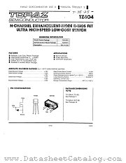 TZ404BD datasheet pdf Topaz Semiconductor