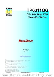 TP6311QG datasheet pdf Topro Technology Inc