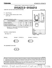 015AZ2.4-X datasheet pdf TOSHIBA