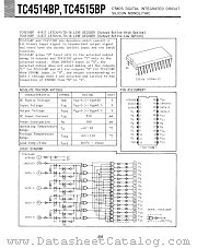 TC4514BP datasheet pdf TOSHIBA