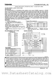TC554001FTI-10L datasheet pdf TOSHIBA