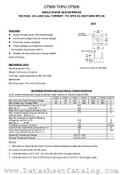 CP806 datasheet pdf TRANSYS Electronics Limited