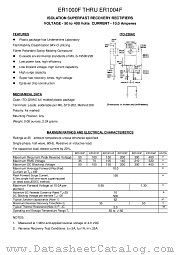 ER1002F datasheet pdf TRANSYS Electronics Limited