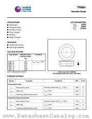 TRB6124 datasheet pdf TRANSYS Electronics Limited