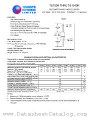 TS100R datasheet pdf TRANSYS Electronics Limited