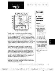 GA1088MC700 datasheet pdf TriQuint Semiconductor