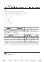 UVS-367HR datasheet pdf Unity Opto Technology