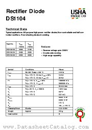 DS1104_24 datasheet pdf USHA India LTD
