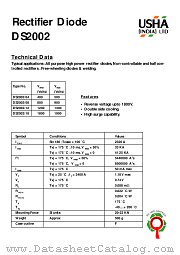 DS2002_18 datasheet pdf USHA India LTD