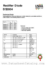 DS2004_24 datasheet pdf USHA India LTD