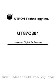 UT87C301XC datasheet pdf UTRON Technology