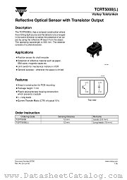 TCRT5000L datasheet pdf Vishay