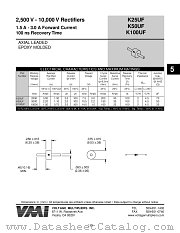 K100UF datasheet pdf Voltage Multipliers
