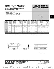 M160UFG datasheet pdf Voltage Multipliers