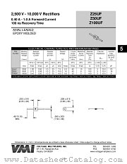 Z100UF datasheet pdf Voltage Multipliers