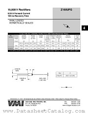 Z150UFG datasheet pdf Voltage Multipliers