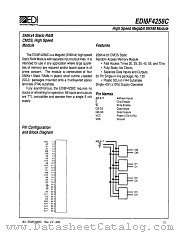 EDI8F4258C datasheet pdf White Electronic Designs