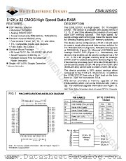 EDI8L32512C15AI datasheet pdf White Electronic Designs