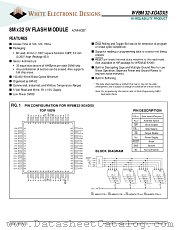 WF8M32-150G4DI5 datasheet pdf White Electronic Designs