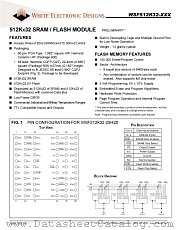 WSF512K32-29H2C datasheet pdf White Electronic Designs