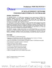 W89C926PENTIC+ datasheet pdf Winbond Electronics