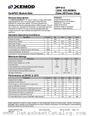 QPP-012 datasheet pdf XEMOD