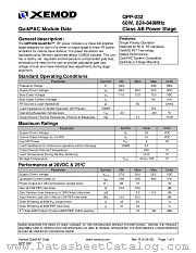 QPP-032 datasheet pdf XEMOD