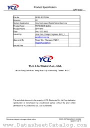 CPF104V datasheet pdf YCL