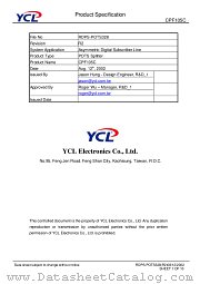 CPF105C datasheet pdf YCL