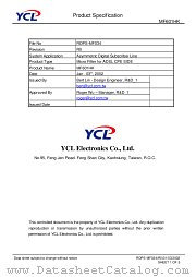 MF601HK datasheet pdf YCL