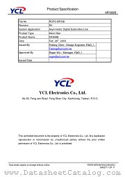 MF608B datasheet pdf YCL