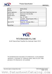 WMF600A datasheet pdf YCL