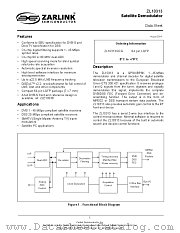 ZL10313QCG datasheet pdf Zarlink Semiconductor