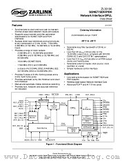 ZL30106QDG datasheet pdf Zarlink Semiconductor