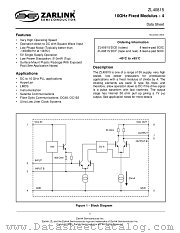ZL40815_DCE datasheet pdf Zarlink Semiconductor