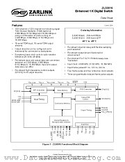 ZL50016QCC datasheet pdf Zarlink Semiconductor