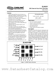ZL50211GB datasheet pdf Zarlink Semiconductor