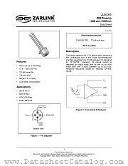 ZL60009_TBD datasheet pdf Zarlink Semiconductor