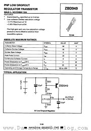 ZBD949 datasheet pdf Zetex Semiconductors