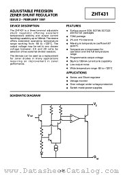 ZHT2431C02 datasheet pdf Zetex Semiconductors