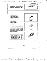 ZVN0120B datasheet pdf Zetex Semiconductors