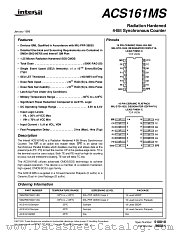 ACS161D datasheet pdf Intersil