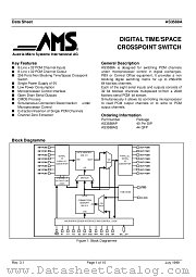AS3588AQ datasheet pdf Austria Mikro Systems