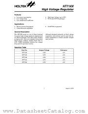 HT7133 datasheet pdf Holtek Semiconductor