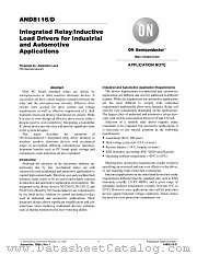 AND8116 datasheet pdf ON Semiconductor