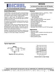 MIC5239-3.0BMM datasheet pdf Micrel Semiconductor